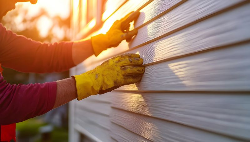 Siding Repair in Mild Weather